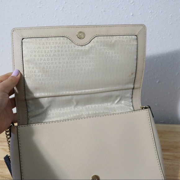 Kate Spade Black and Cream Crossbody Bag - Picture 5 of 10